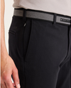 View of model wearing Beautiful Black Go Activeflex Chino, Slim Fit.