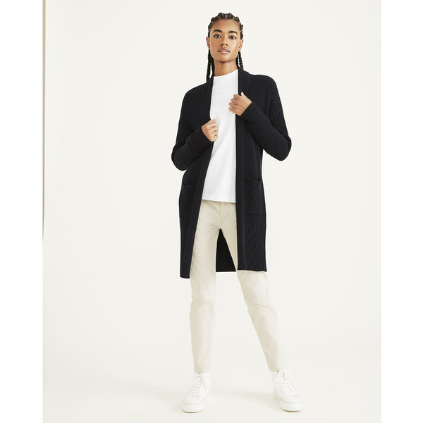 Long Cardigan Sweater Relaxed Fit Dockers