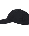 View of  Black Baseball Cap.