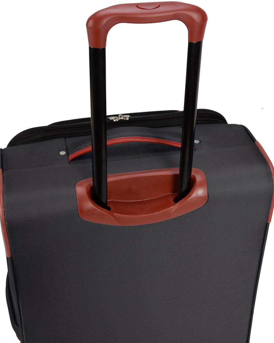 View of  Black Benton Luggage Set (3 Piece).