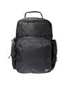 Front view of model wearing Black Classic Backpack.