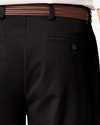 Easy Stretch Khakis, Pleated, Relaxed Fit