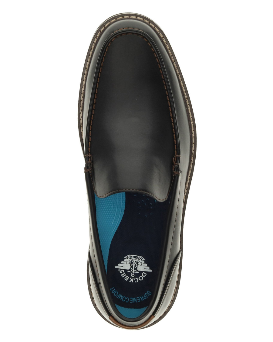 View of  Black Elmhurst Shoes.