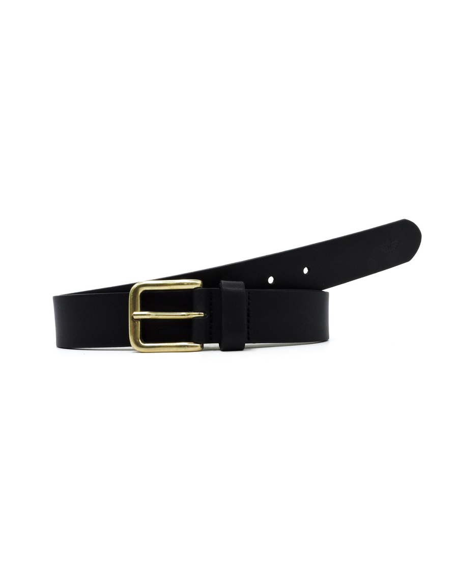 Front view of  Black Everyday Classic Belt.