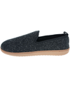 View of  Black Knit Slip-on Slippers.