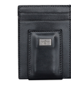 View of  Black RFID Magnetic FPW Wallet.