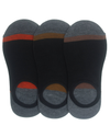 Front view of  Black Sock Liners, 3 Pack.