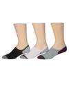 View of  Black / White / Grey Sock Liners, 3 Pack.