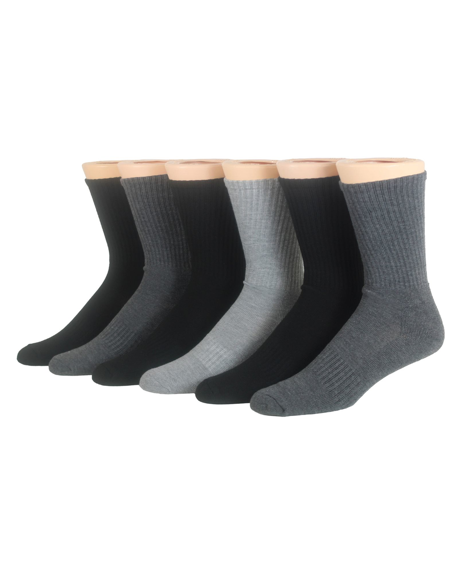 1/2 Cushion Athletic Crew Socks, 6 Pack – Dockers®