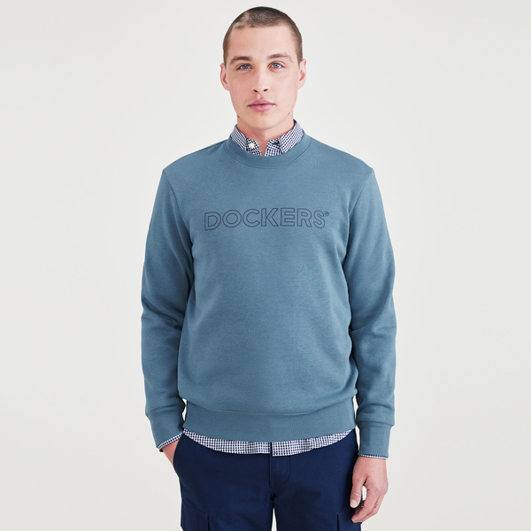 Crewneck Sweatshirt, Regular Fit – Dockers®