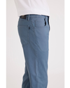 Side view of model wearing Bluefin Jean Cut Pants, Straight Fit.