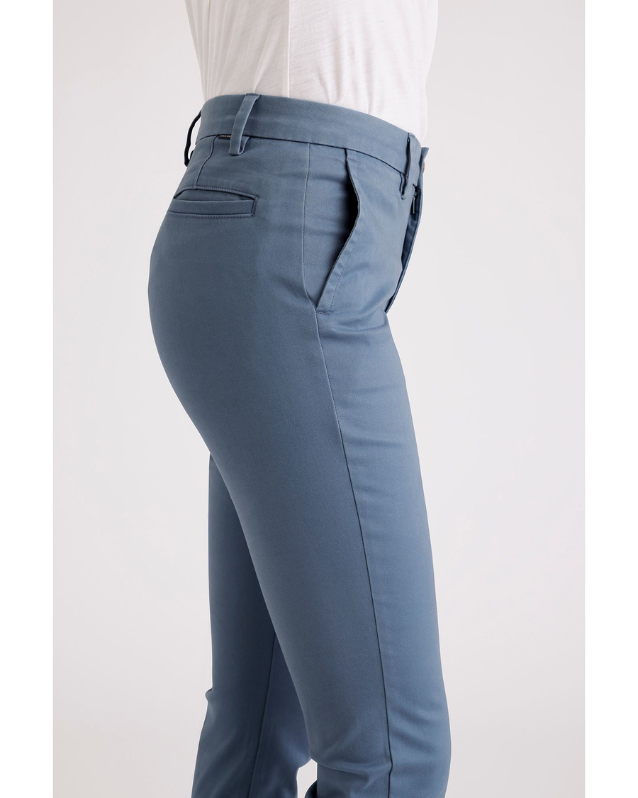 Side view of model wearing Bluefin Weekend Chinos, Skinny Fit.