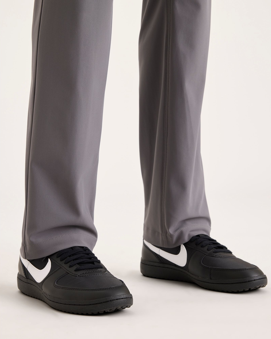 View of model wearing Boulevard Go Airweave 5-Pocket, Straight Fit.
