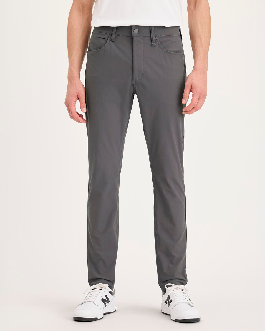 short fit and flare dress Mens Slim Fit Charcoal Plaid Suit by Rossiman Rossi - 1-Button Jacket & Tapered  Pants