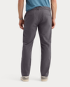 Back view of model wearing Boulevard Go Pro Pant with AceFlex, Slim Fit.