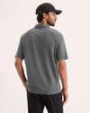 Back view of model wearing Boulevard Go Raglan Polo, Regular Fit.