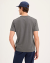 Back view of model wearing Boulevard Go Tee, Slim Fit.
