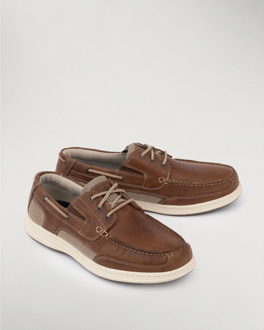 Front view of  Briar Beacon Boat Shoes.