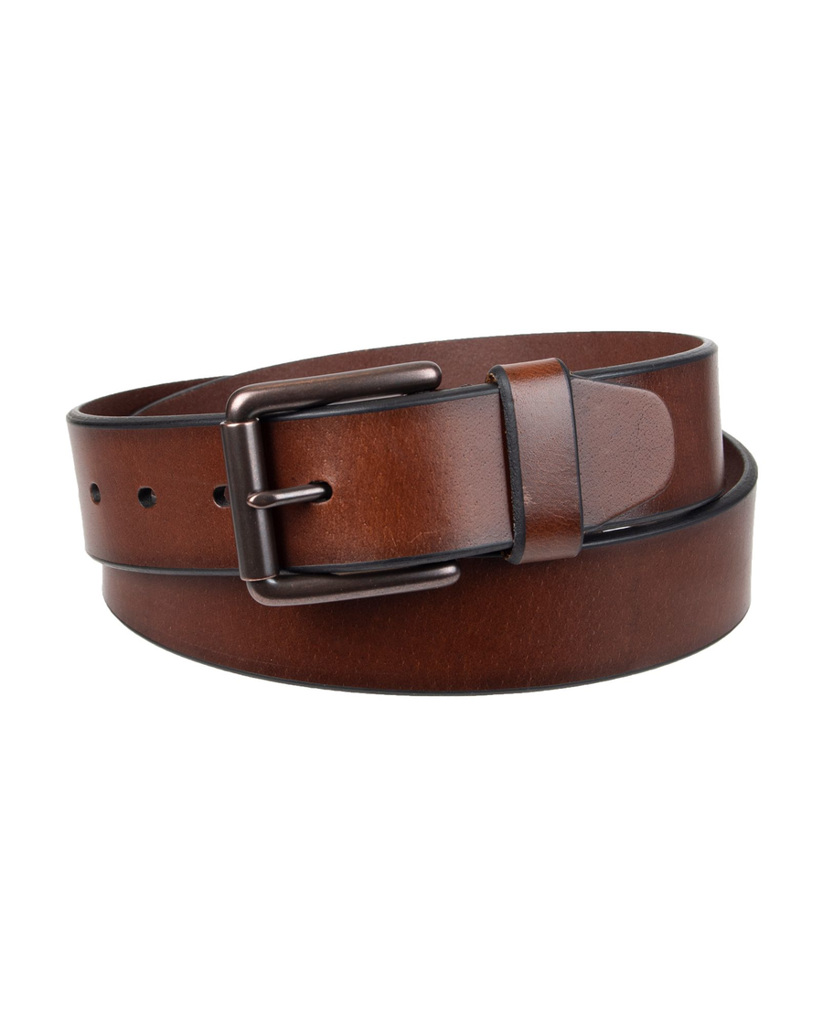 Front view of  Brown Bridle Belt.