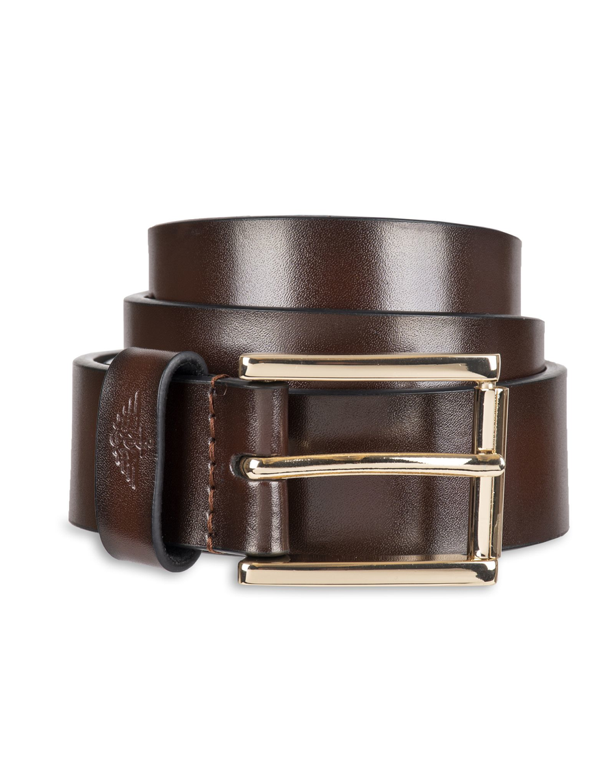 View of  Brown Dress Bridle Belt, 32 MM.