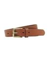 Front view of  Brown Everyday Classic Belt.