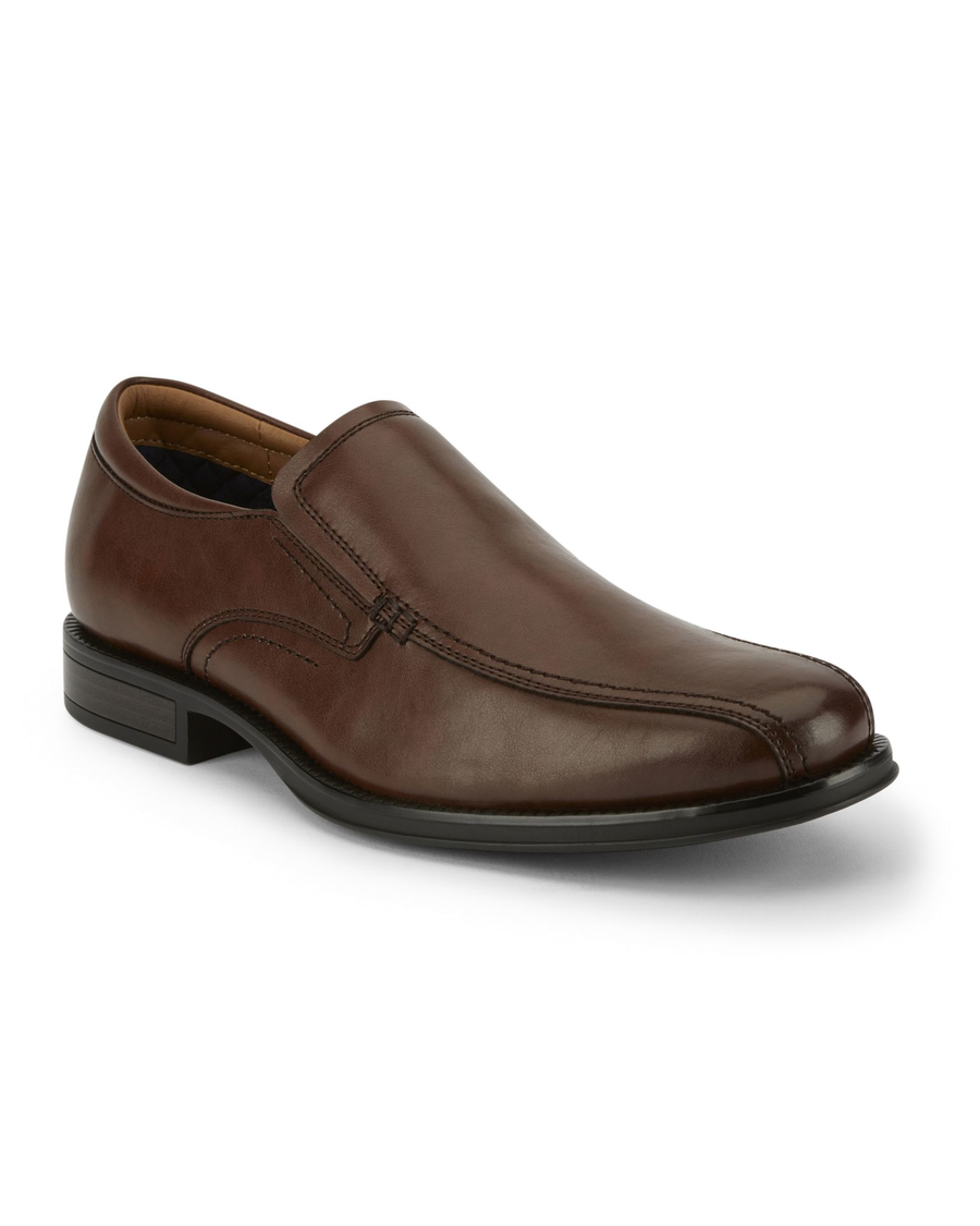 Front view of  Brown Greer Dress Shoes.