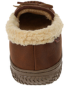 Back view of  Brown Rugged Lodge Moccasin.