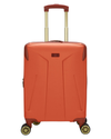 Front view of  Burnt Orange Tourney Luggage Set (3 Piece).