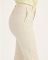 Side view of model wearing Buttercream Weekend Chinos, Skinny Fit.