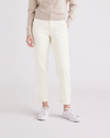 Front view of model wearing Buttercream Weekend Chinos, Slim Fit.