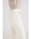 Side view of model wearing Buttercream Weekend Chinos, Slim Fit.