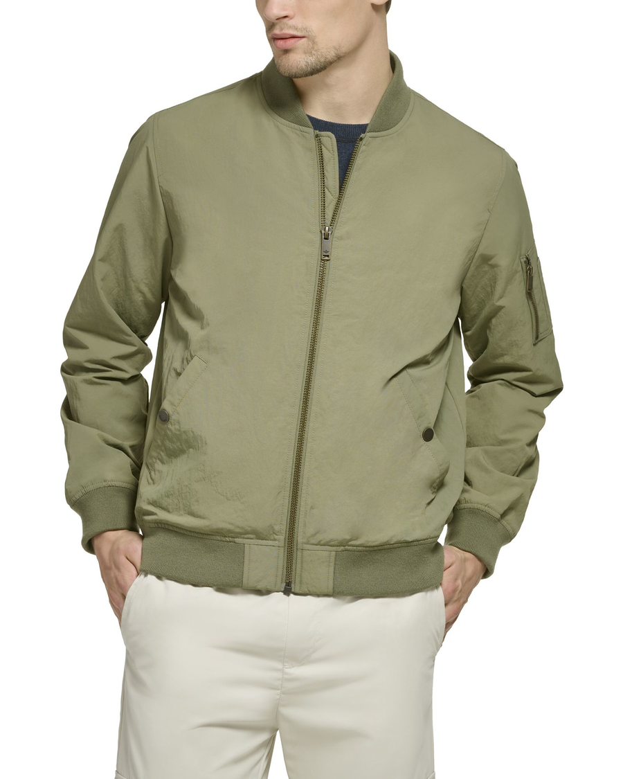 Recycled Sail Nylon Bomber Jacket Dockers