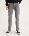 Front view of model wearing Car Park Grey All-Day 5-Pocket, Slim Fit.