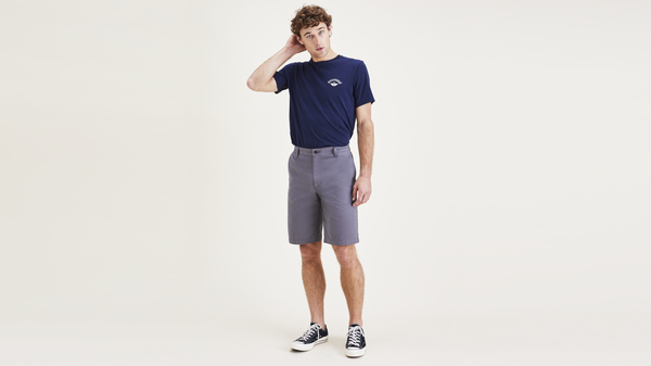 VGC Dash size 10 Mid Rise Drawstring Waist Grey Skimmer Shorts with Leg  Ties
