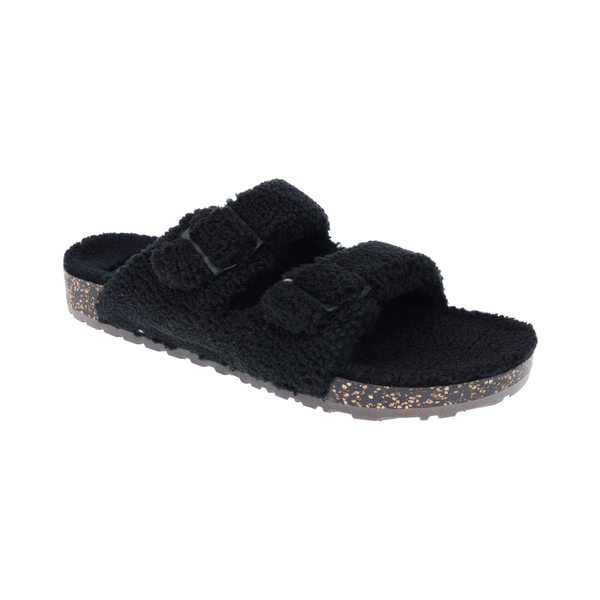 Charcoal-2-Buckle-Sherpa-