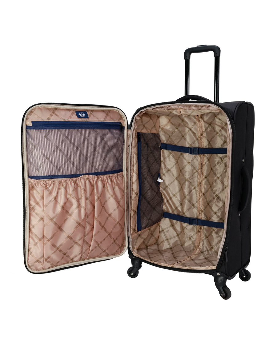 View of  Charcoal Freestyle Luggage Set (3 Piece).