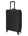 Back view of  Charcoal Freestyle Luggage Set (3 Piece).