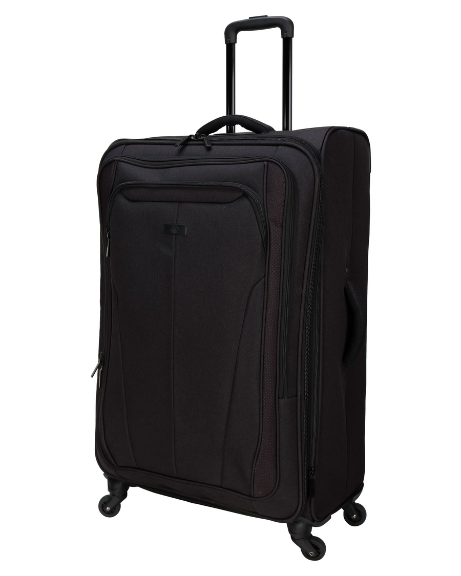 Front view of  Charcoal Freestyle Luggage Set (3 Piece).