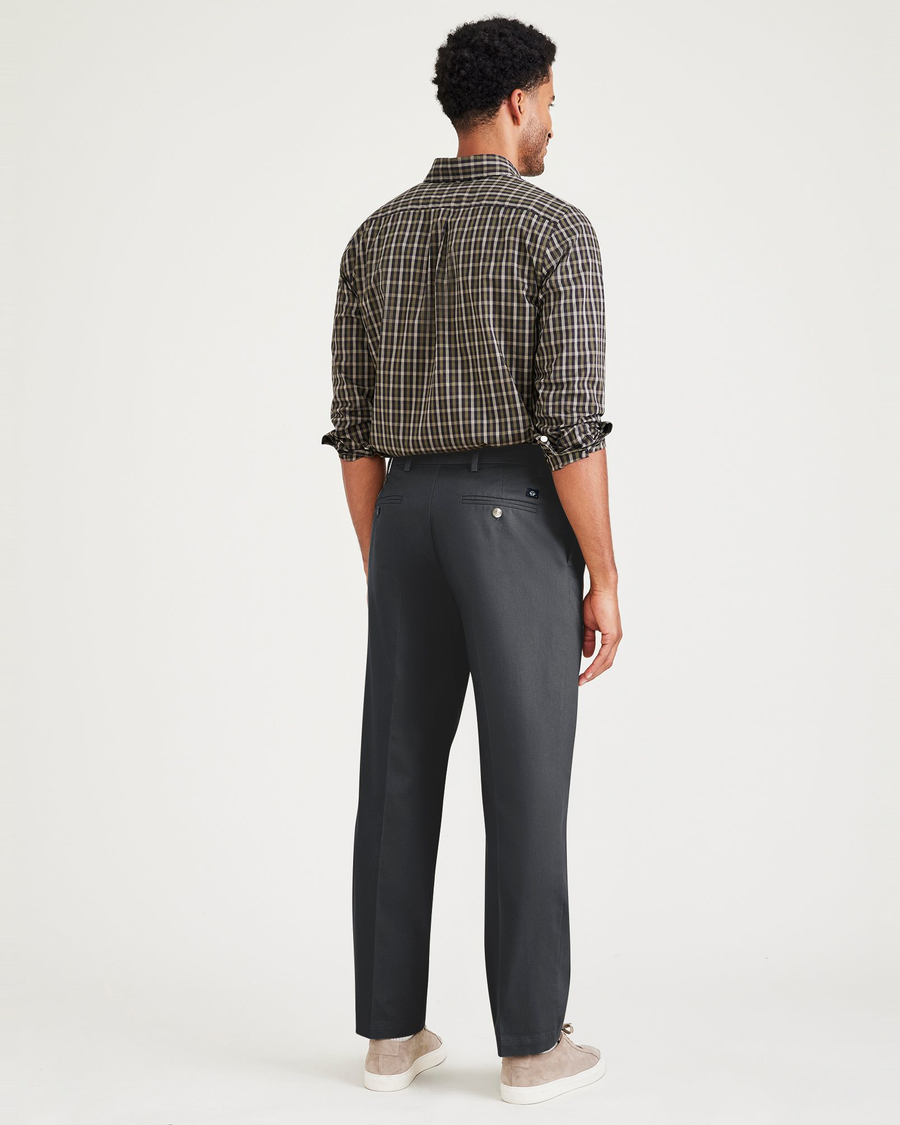 Signature Iron Free Khakis, Pleated, Classic Fit with Stain Defender® – Dockers™ Signature Iron Free Khakis, Pleated, Classic Fit with Stain Defender® – Dockers™