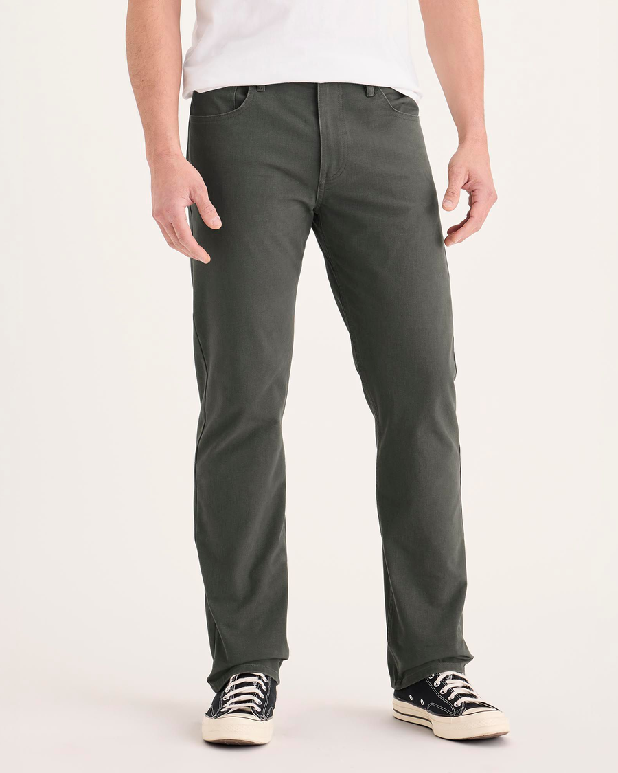 Front view of model wearing Chimera All-Day 5-Pocket, Straight Fit.