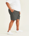 Side view of model wearing Chimera Ultimate 9.5" Shorts (Big and Tall).