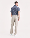 Back view of model wearing Cloud Easy Khakis, Classic Fit (Big and Tall).