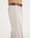 Easy Khakis, Pleated, Classic Fit