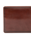 View of  Cognac Andreas Extra-Capacity Slimfold Wallet.