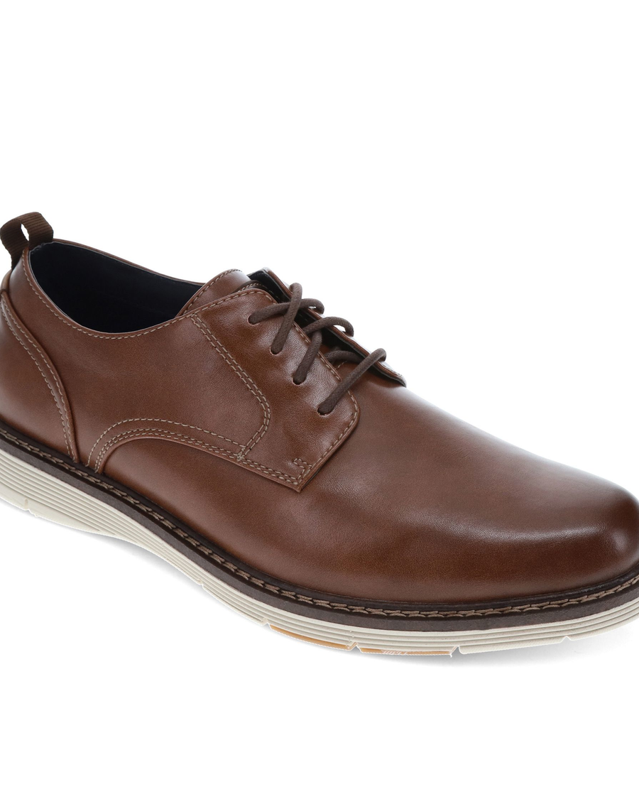 View of  Cognac Easedale Shoes.