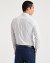 Back view of model wearing Covelo Crafted Button Up, Slim Fit.