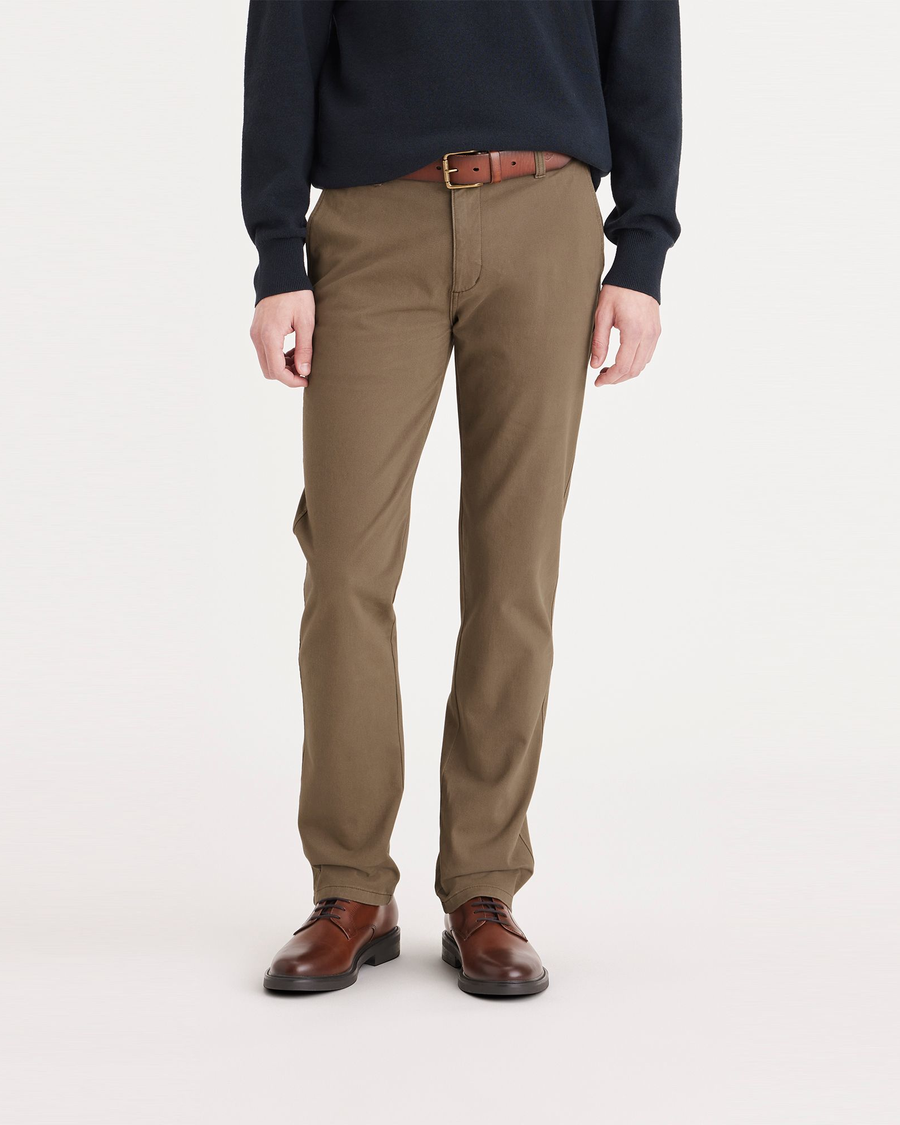 Front view of model wearing Cub Ultimate Chino, Slim Fit.