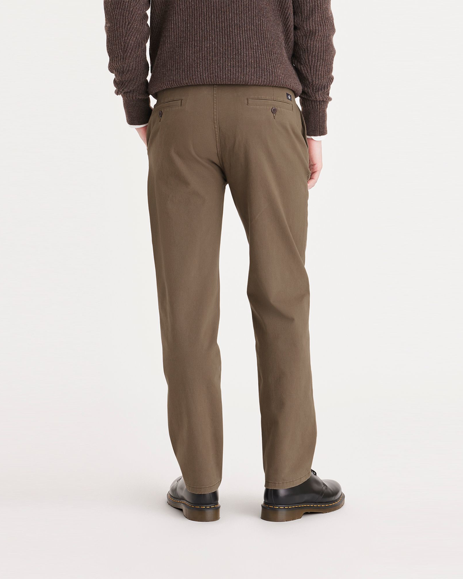 Back view of model wearing Cub Ultimate Chinos, Straight Fit.