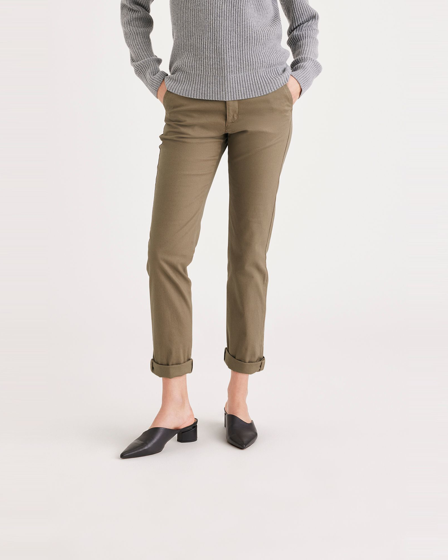 Front view of model wearing Cub Weekend Chinos, Slim Fit.