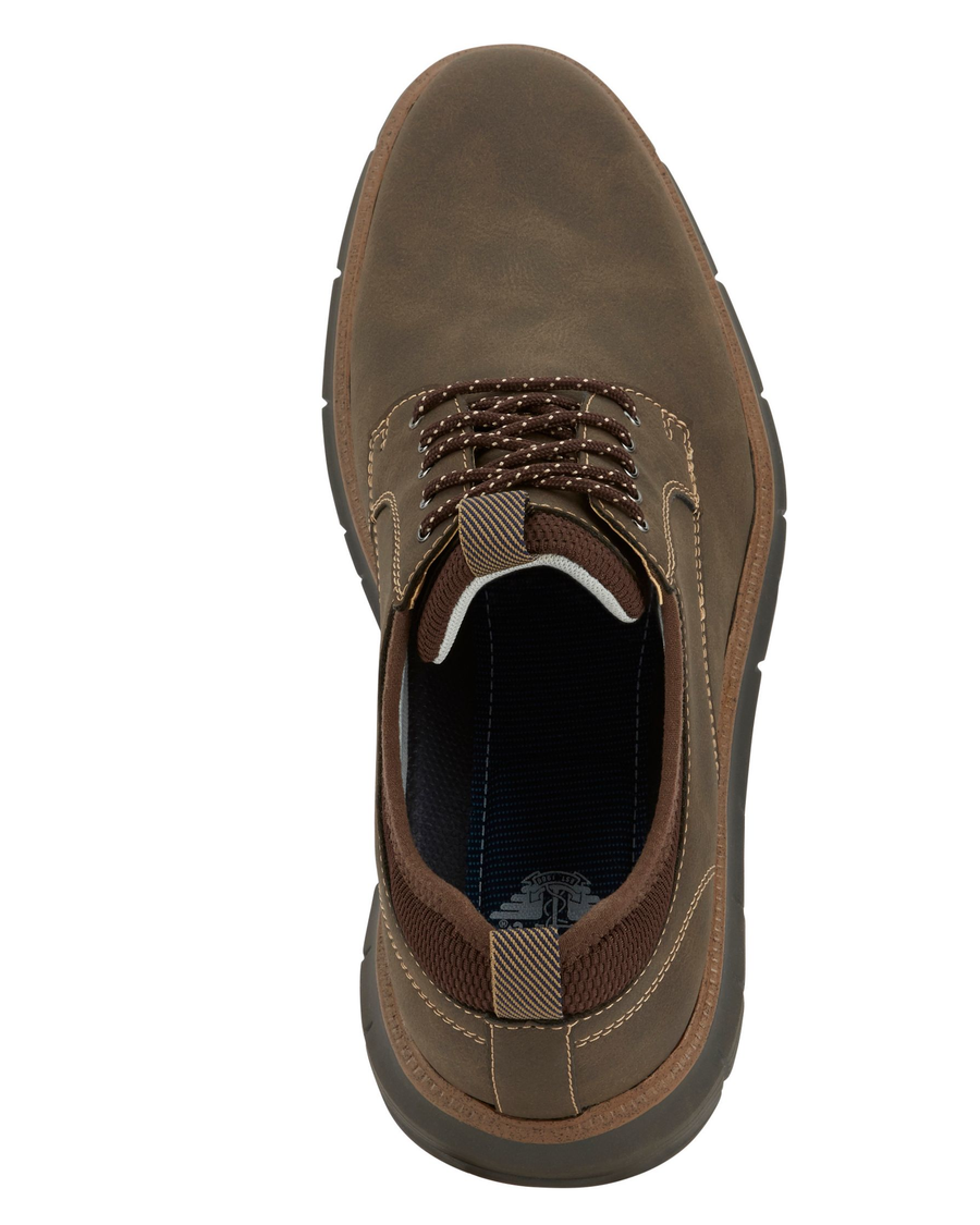 View of  Dark Brown Cooper Oxford Shoes.